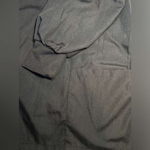 Black Natural Uniforms Scrub Jacket. Size XL. - Picture 5 of 5